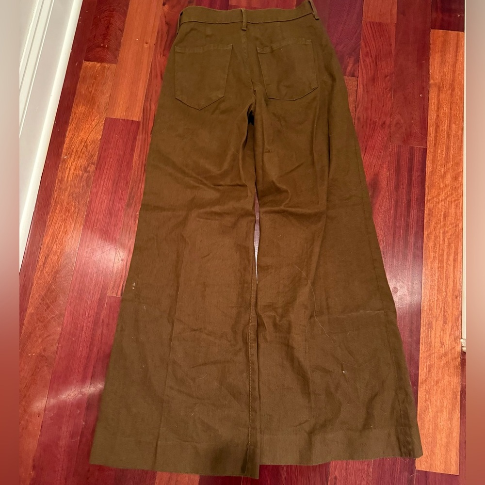 NWT wide leg Banana Republic brown pants - Picture 3 of 3